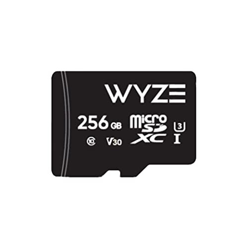 Wyze 256GB MicroSDXC Card Class 10, Black