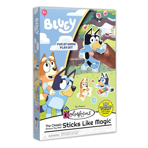 Bluey Colorforms Set: Repositionable Pieces for Ages 3+