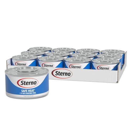 Sterno 4-Hour Chafing Dish Fuel Cans, 12-Pack