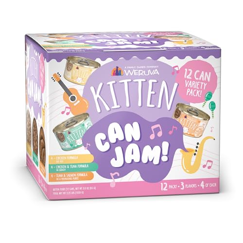 Weruva Kitten Variety Pack, 3oz Cans (12 Pack)