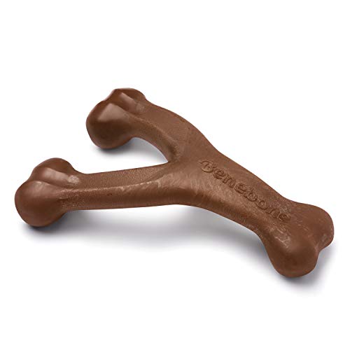 Benebone Wishbone Peanut Dog Chew, Aggressive Chewers, Large