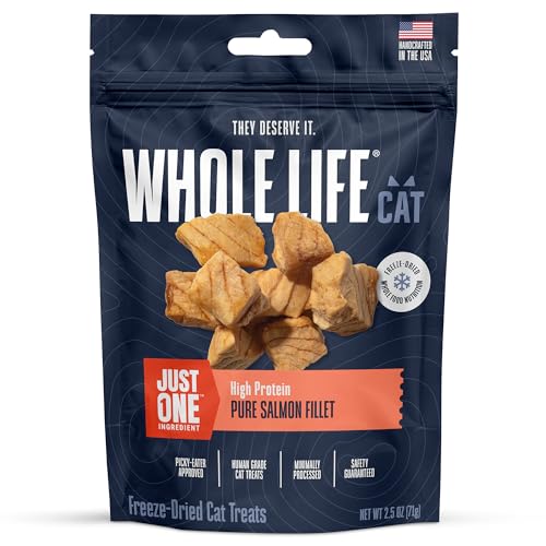 Whole Life Freeze Dried Salmon Cat Treats 2.5 oz