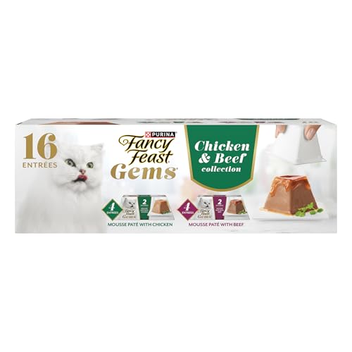 Fancy Feast Chicken & Beef Cat Food Variety Pack – 8 ct.