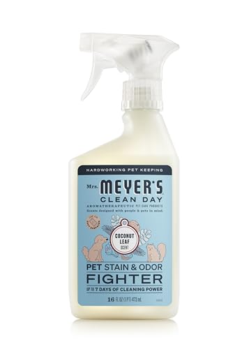 MRS. MEYER’S Pet Stain & Odor Fighter, Coconut Leaf, 16oz
