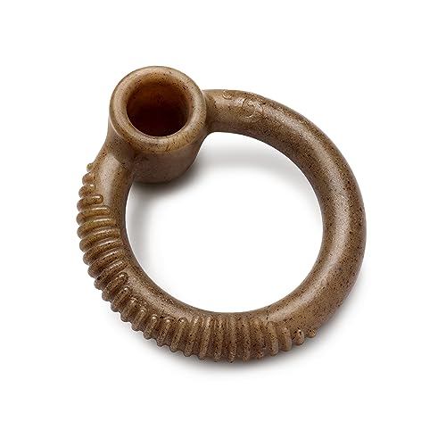 Benebone Medium Dog Chew Ring, Real Bacon, Made in USA