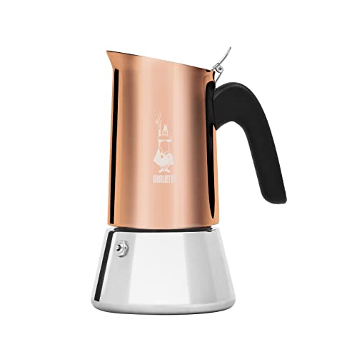 Bialetti Venus Induction Stainless Steel Espresso Maker, 6 Cups