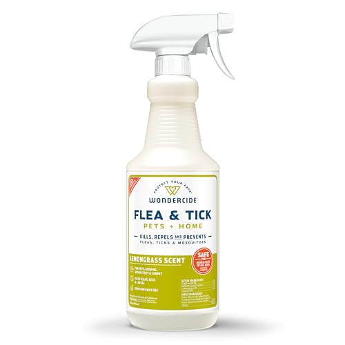 Wondercide Lemongrass 32oz Flea & Tick Spray for Pets & Home