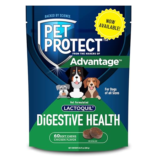 Advantage Pet Protect Dog Digestive Health Supplement | 60 Chews