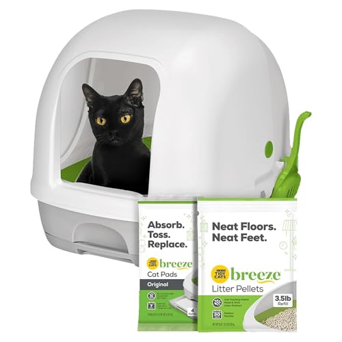 Purina Tidy Cats BREEZE Hooded Litter Box Starter Kit