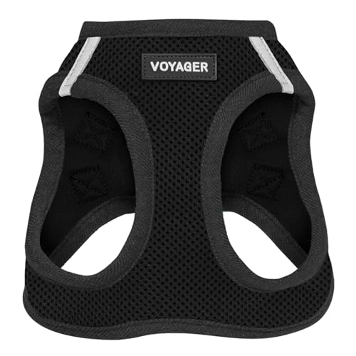 Voyager Air Mesh No Pull Harness – Black, Medium