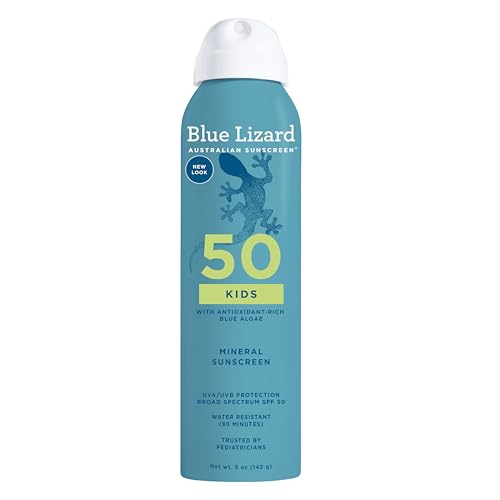 Blue Lizard Kids SPF 50+ Mineral Sunscreen Spray, 5 fl oz