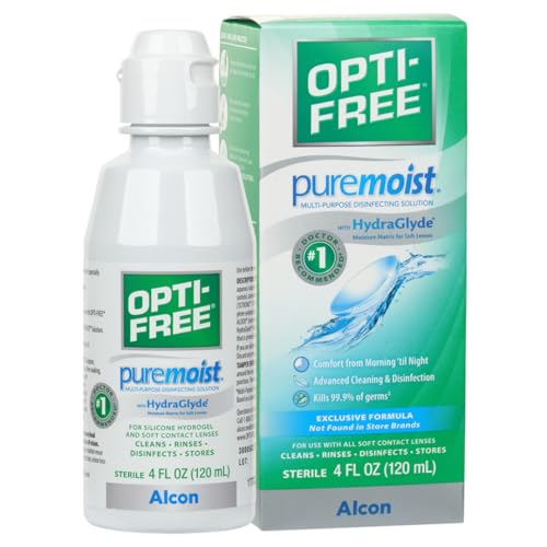 Opti-free Puremoist Contact Lens Solution, 4 Fl Oz