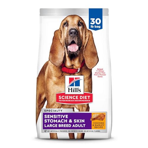 Hill’s Science Diet Large Breed Sensitive Stomach Dog Food, 30 lb