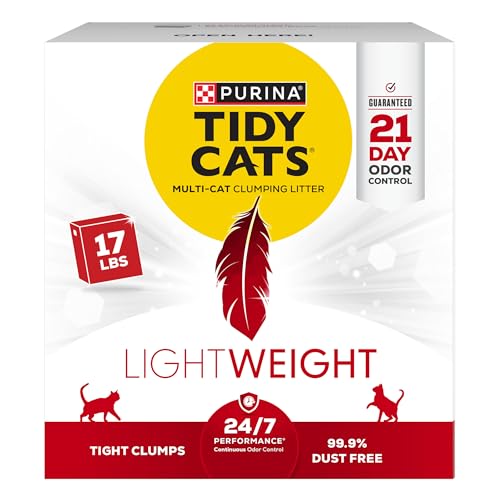 Purina Tidy Cats Lightweight Clumping Cat Litter, 17 lb.