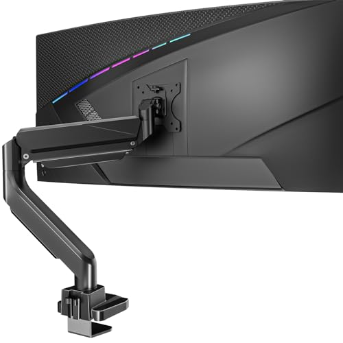 WALI Ultrawide Monitor Arm for 13″-35″ Screens, 33 Lbs Capacity
