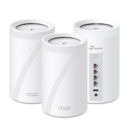 TP-Link Tri-Band Deco BE63 Mesh WiFi 7 System, 3-Pack