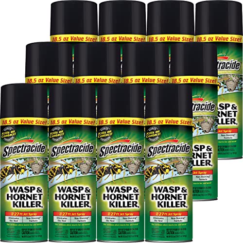 Spectracide Wasp & Hornet Killer, 12 Pack, 18.5 Oz