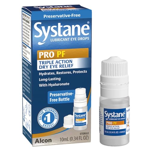 Systane Pro PF Lubricant Eye Drops, 10 mL
