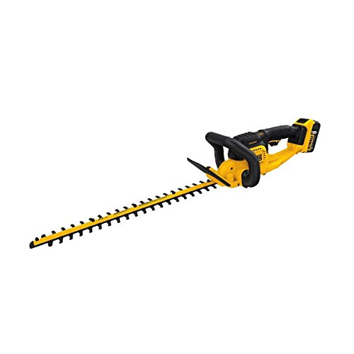 DEWALT 20V Cordless 22-Inch Hedge Trimmer, 5.0 Ah