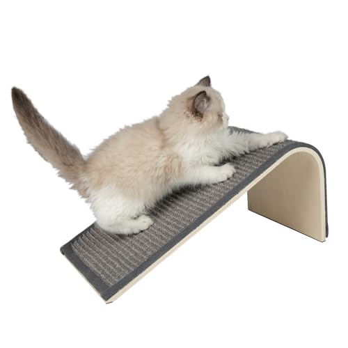 Catify Sloped Sisal Cat Scratcher Ramp – Gray