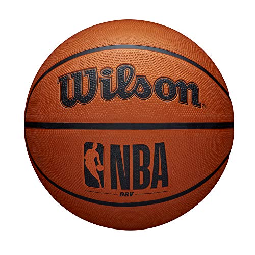 WILSON NBA DRV Basketball, Brown, Size 6-28.5″