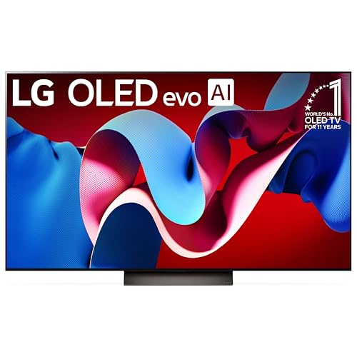 LG 65″ OLED evo C4 4K Smart TV with Alexa