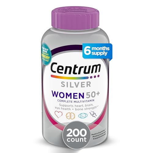 Centrum Silver Multivitamin for Women 50+ – 200 Ct