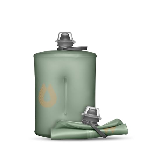 HydraPak Stow 1L Collapsible Ultralight Water Bottle – Green