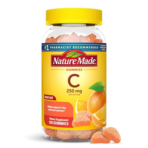 Nature Made Vitamin C Gummies, 150 Count, Immune Support