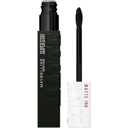 Maybelline SuperStay Matte Ink Lipstick, 16H Matte Black