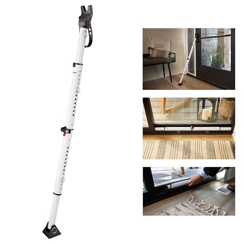 Master Lock Adjustable Door Security Bar for Hinged/Sliding Doors