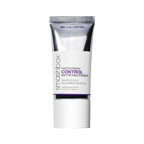 Smashbox Matte Makeup Primer with Salicylic Acid, 1 Fl Oz