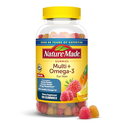 Nature Made Men’s Multivitamin with Omega-3, 75-Day Supply