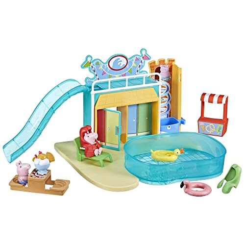 Peppa Pig Waterpark Playset with Figures, Preschool Toy