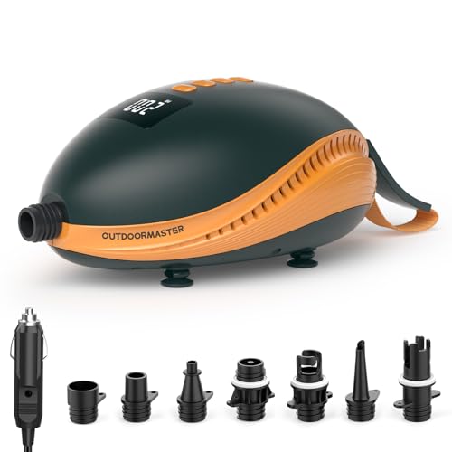 OutdoorMaster 20PSI Electric Paddle Board Pump with Auto-Off