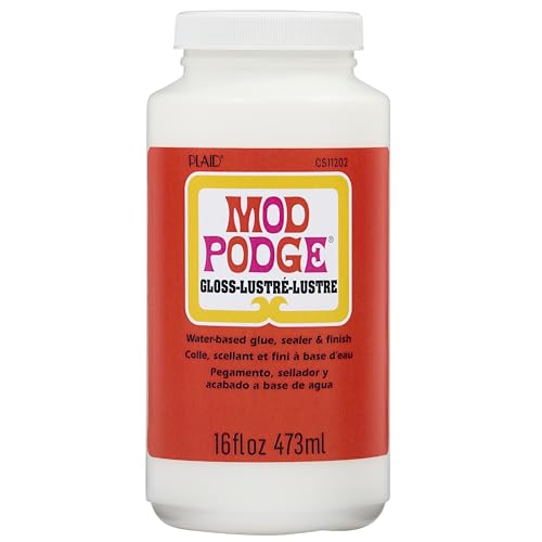 Mod Podge Gloss Sealer: Quick-Dry, Non-Toxic Craft Solution, 16 oz.