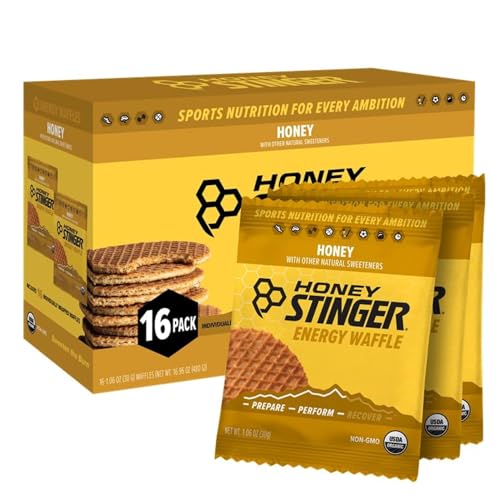 Honey Stinger Organic Honey Waffle, 16-Pack Sports Nutrition