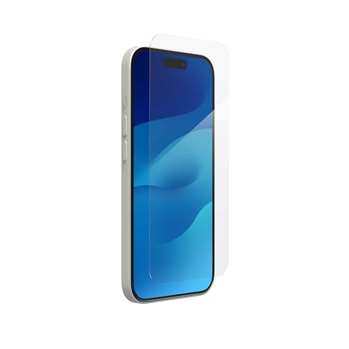 ZAGG InvisibleShield Glass+ iPhone 15 Screen Protector, 3X Stronger