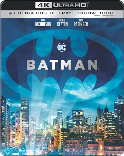 Batman (1989) Steelbook 4K Ultra HD + Blu-ray + Digital