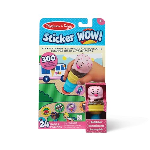 Melissa & Doug Ice Cream Sticker Activity Pad – 300 Stickers