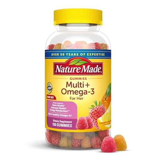 Nature Made Women’s Multivitamin with Omega-3, 150 Gummies