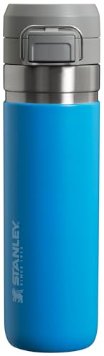 Stanley 24 oz Insulated Water Bottle, Leakproof, Azure