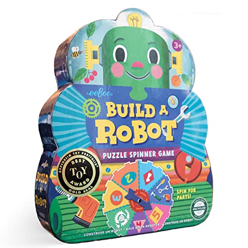 eeBoo: Build a Robot Spinner Game for Ages 3+