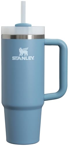 Stanley 30 oz Indigo Tumbler with Handle and Straw