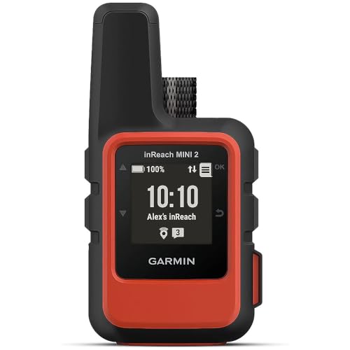 Garmin inReach Mini 2, Compact Satellite Communicator, Orange