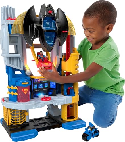 Fisher-Price Imaginext Batman Headquarters Playset, 2-Ft Tall