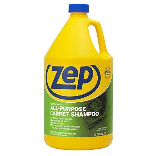 Zep Carpet Shampoo Concentrate – 1 Gallon – Removes Dirt & Stains