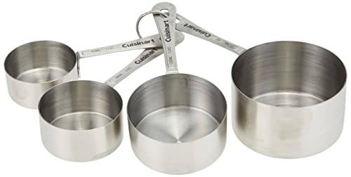 Cuisinart Stainless Steel Measuring Cups, Set of 4