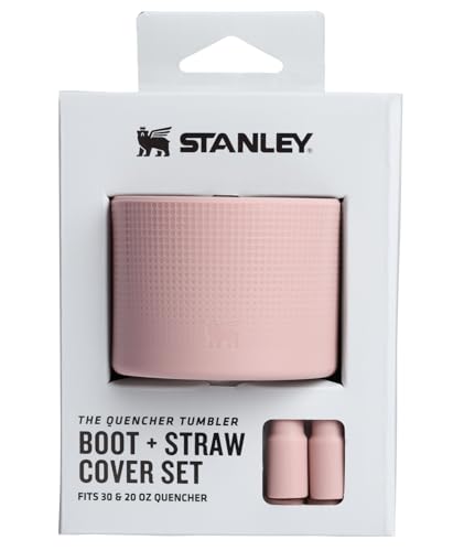 STANLEY Pink Dusk Tumbler Accessory Set: Boot & Straw Cover