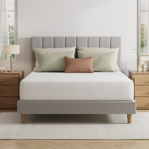 Novilla 10″ Gel Memory Foam Queen Mattress, Cooling & Pressure Relief